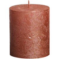 Afbeelding van Bolsius Rustieke kaars 8cm koper