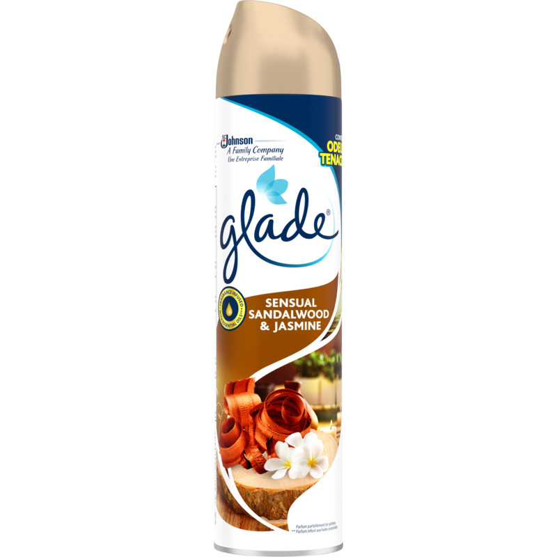 Een afbeelding van Glade Luchtverfrisser spray sandalwood jasmine