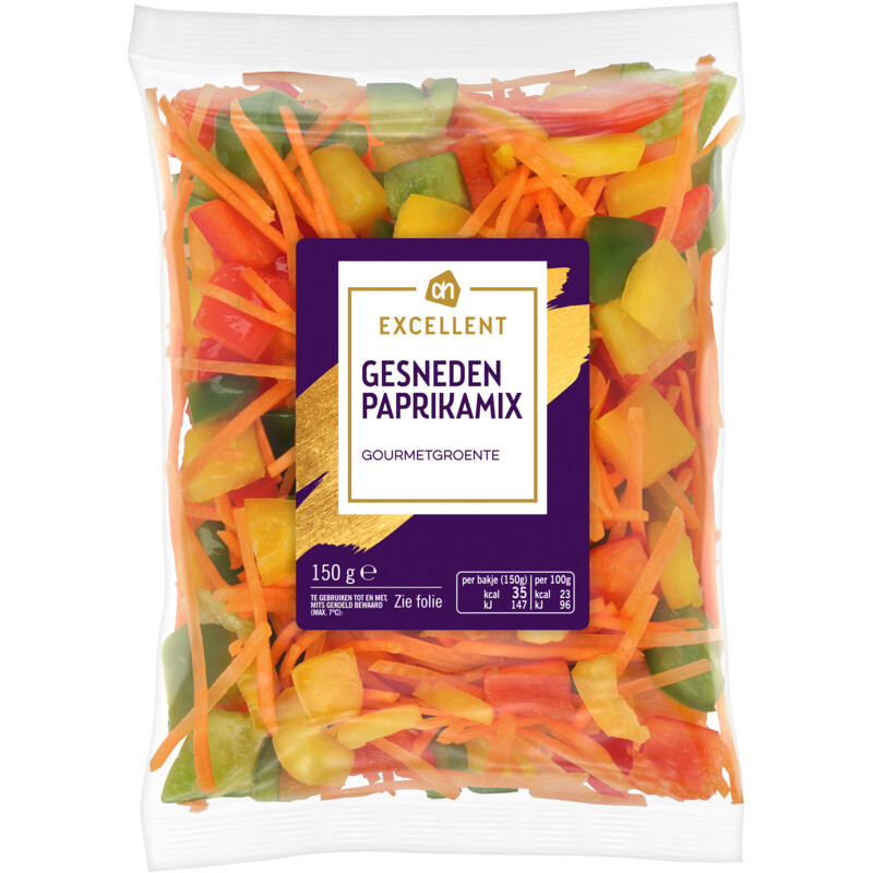 Een afbeelding van AH Paprikamix gesneden