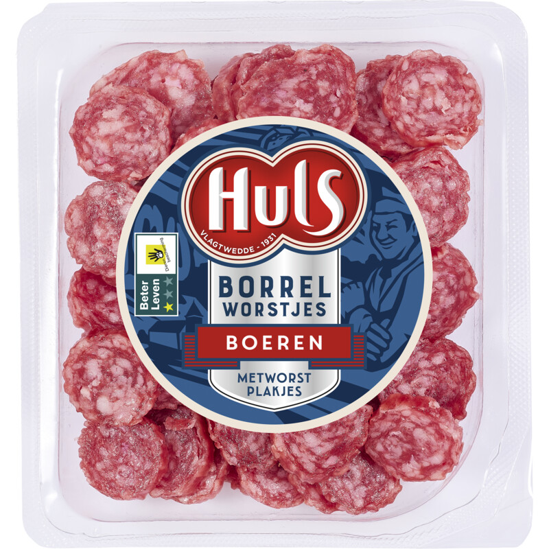Een afbeelding van Huls Boeren borrelworstjes