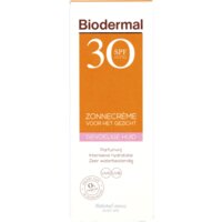 Een afbeelding van Biodermal Gevoelige huid zonnecreme gezicht spf30