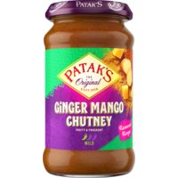Een afbeelding van Patak's Ginger mango chutney