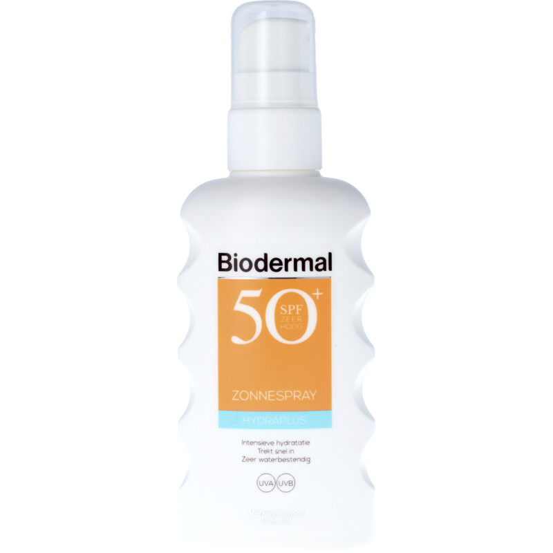 Een afbeelding van Biodermal Hydraplus zonnespray spf50