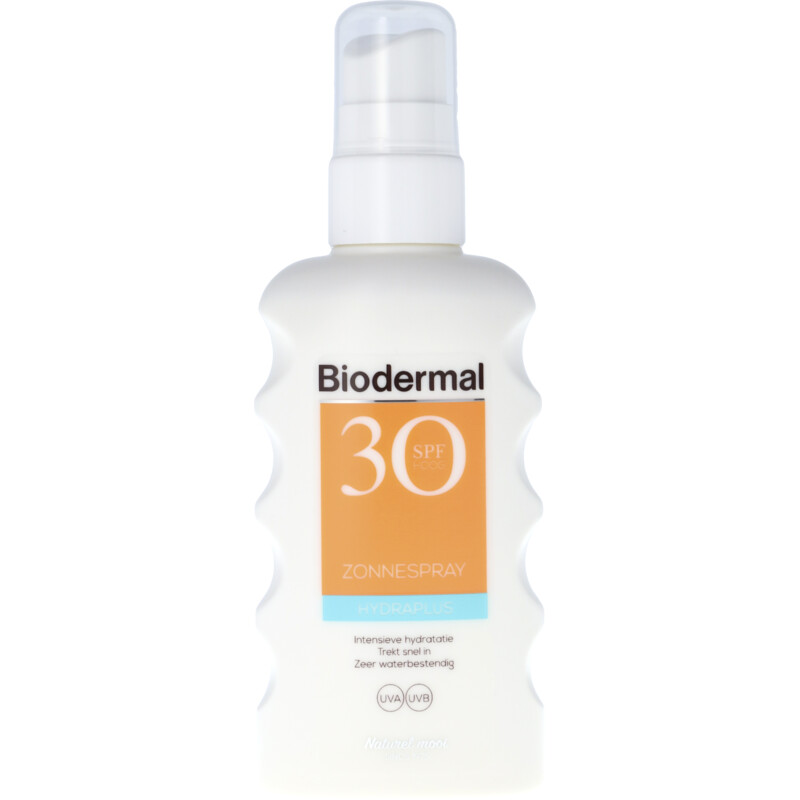Een afbeelding van Biodermal Hydraplus zonnespray spf30