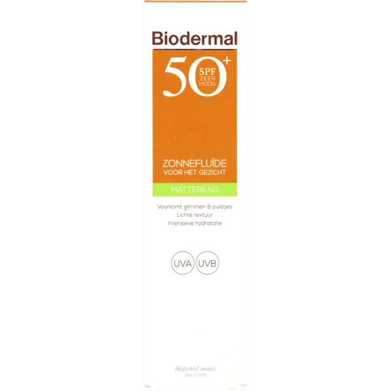 Biodermal Zonnefluïde spf50