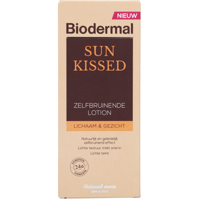 Een afbeelding van Biodermal Sun kissed zelfbruinende lotion lichaam