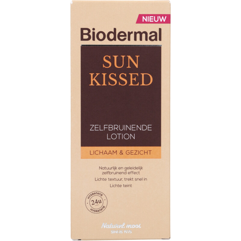 Een afbeelding van Biodermal Sun kissed zelfbruinende lotion lichaam