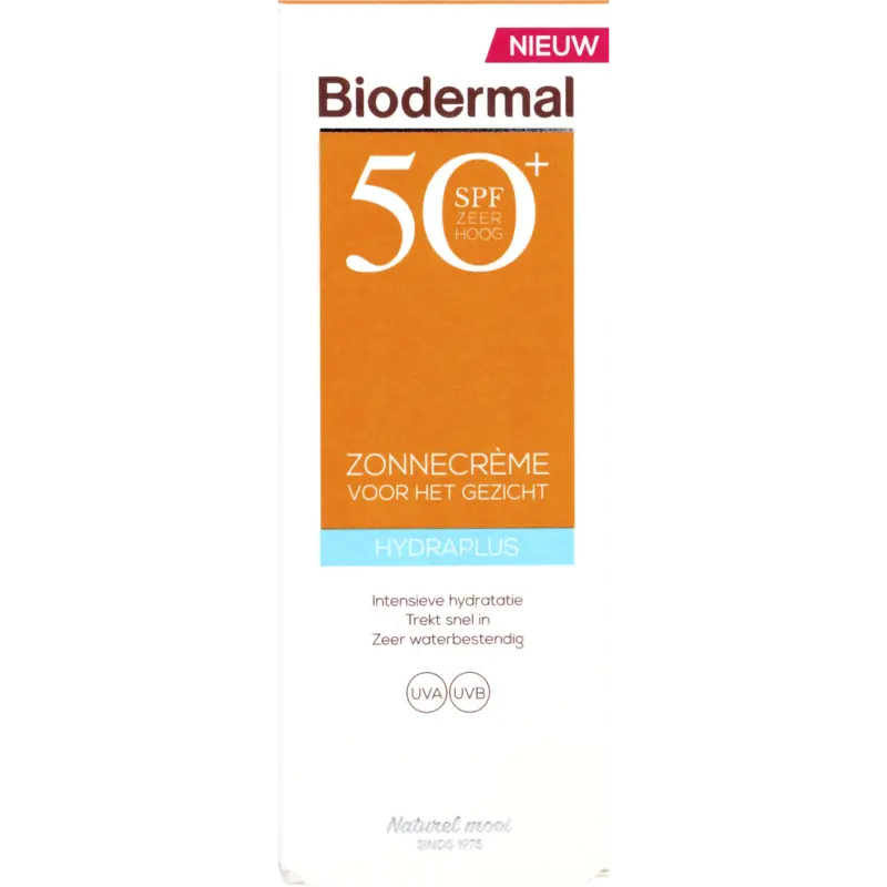 Biodermal Hydraplus face crème tube spf50