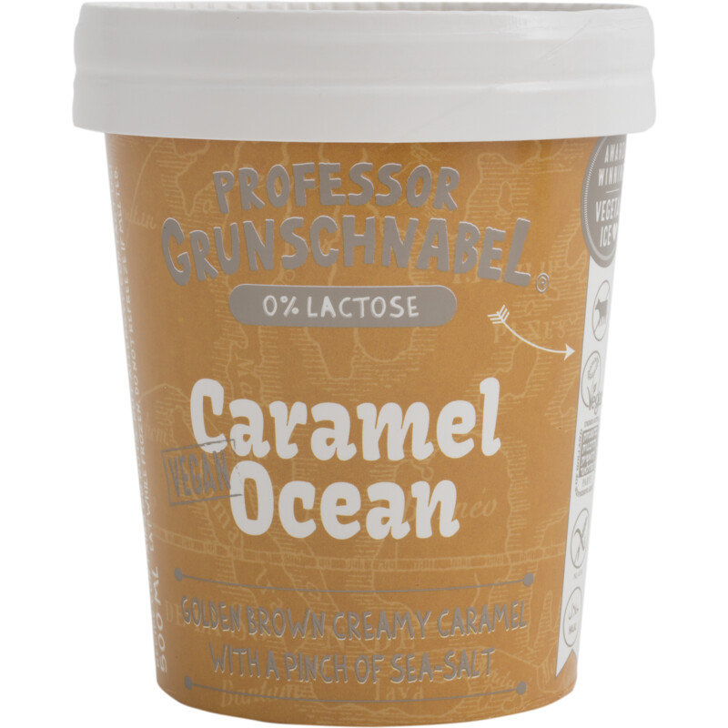 Een afbeelding van Prof Grunschnabel Naturel vegetal ice caramel