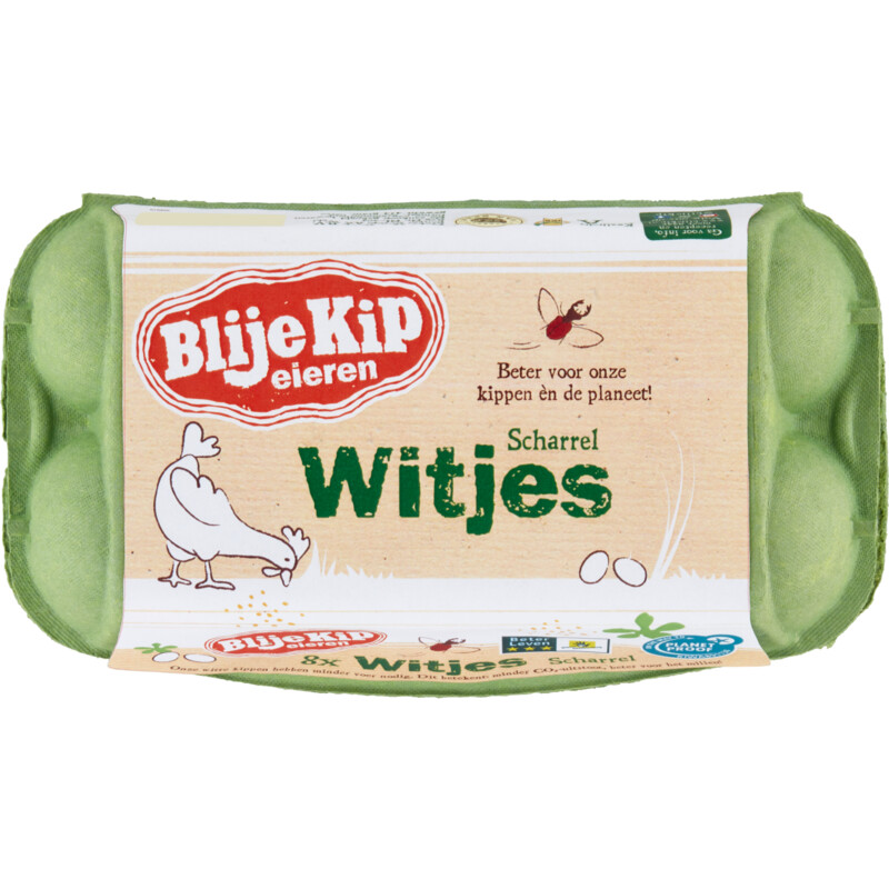 Een afbeelding van Blije Kip eieren Witjes