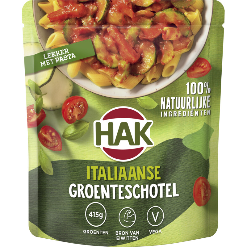 Een afbeelding van Hak Italiaanse groenteschotel