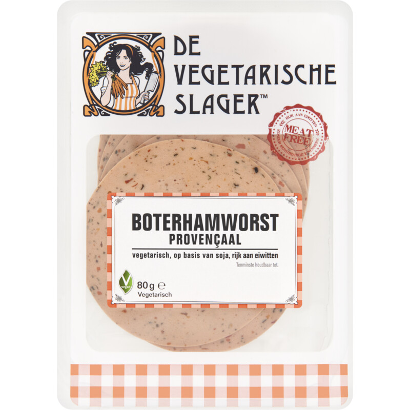 Een afbeelding van Vegetarische Slager Boterhamworst provenciaal