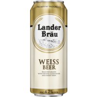 Een afbeelding van Lander bräu Weissbeer