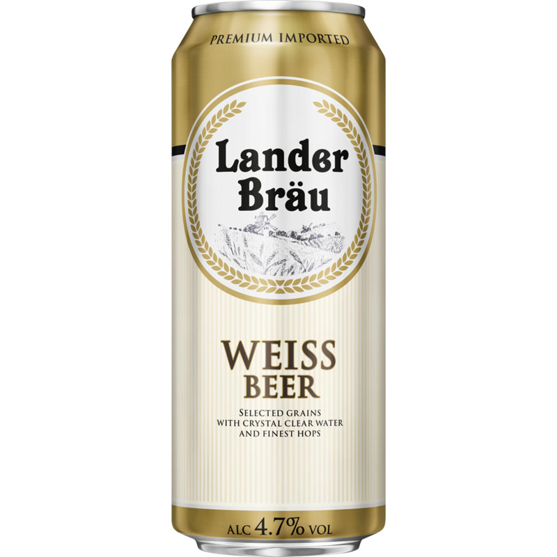 Een afbeelding van Lander bräu Weissbeer
