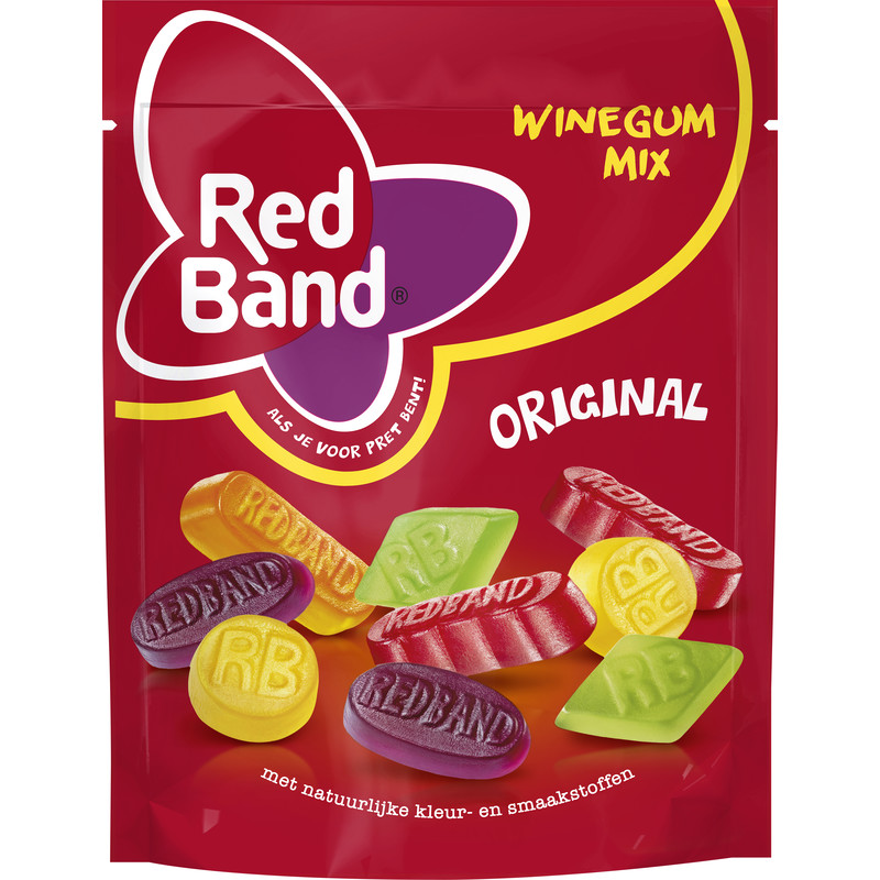 Een afbeelding van Red Band Winegummix