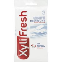 Een afbeelding van Xylifresh White menthol ice kauwgom suikervrij