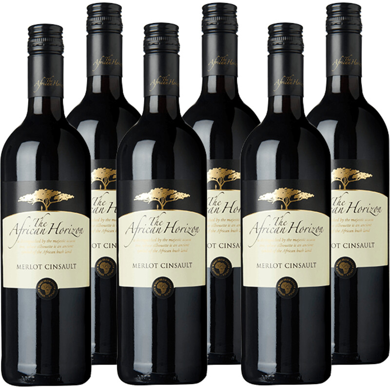 Een afbeelding van African Horizon Merlot doos