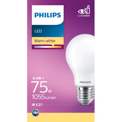 pdp-image-Philips Led fil standaard mat E27 75W