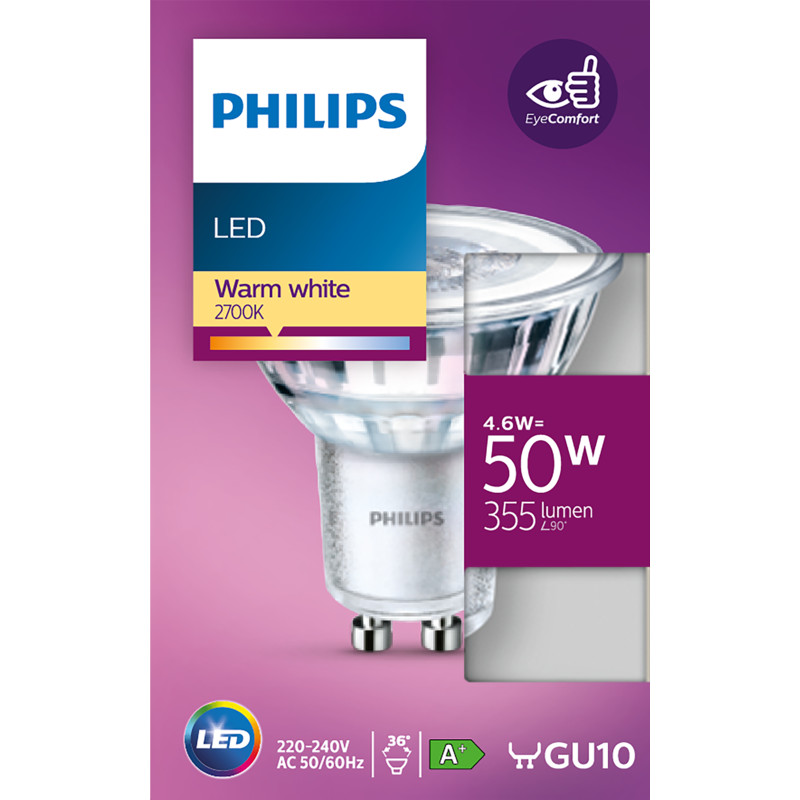 Philips Led spot GU10 bestellen Albert Heijn