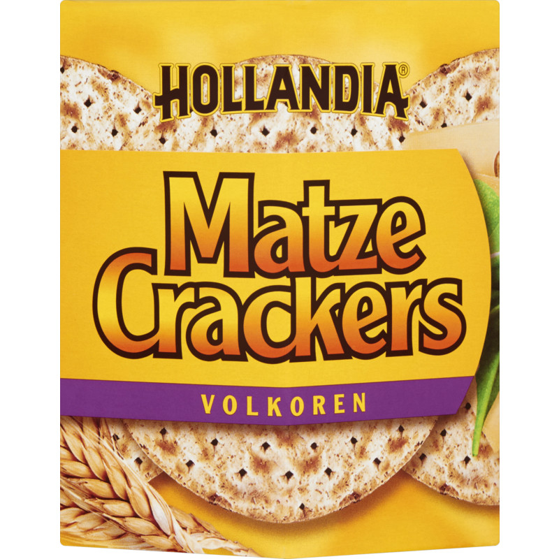 Een afbeelding van Hollandia Matzecrackers volkoren