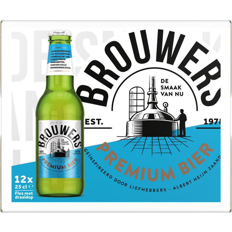 Een afbeelding van Brouwers Premium bier doos