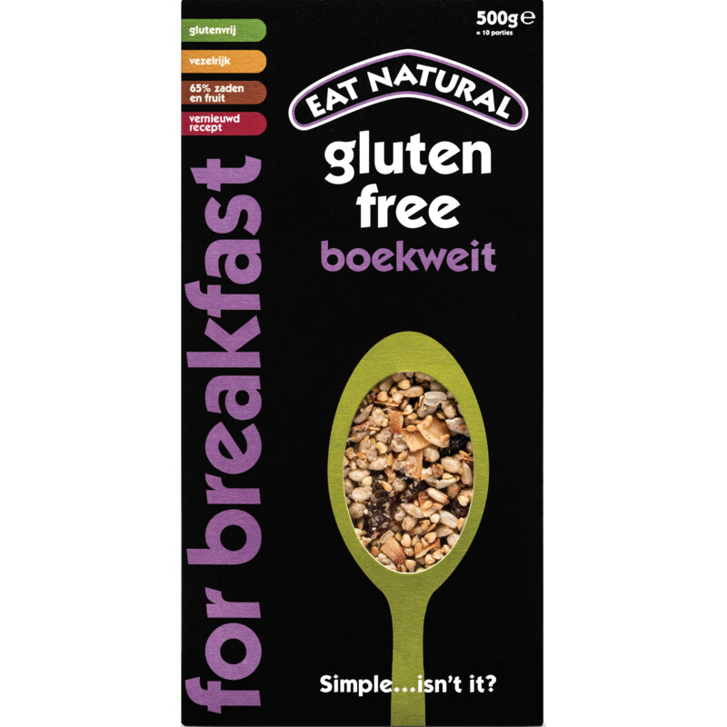 Eat Natural Muesli glutenvrij reserveren Albert Heijn