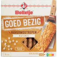 Goed bezig stevige havermoutrepen naturel