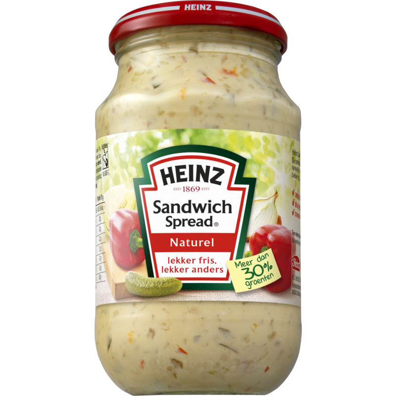 Een afbeelding van Heinz Sandwich spread naturel