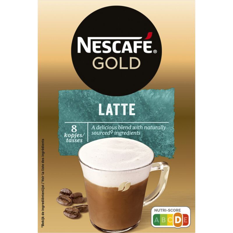 Een afbeelding van Nescafé Latte macchiato oploskoffie