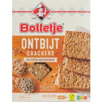 Een afbeelding van Bolletje Ontbijtcrackers Volkoren Meergranen