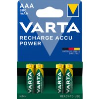 Een afbeelding van Varta AAA oplaadbare batterijen 800 mAh