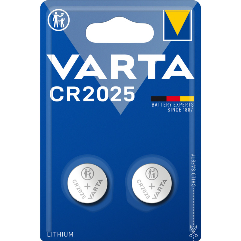 Een afbeelding van Varta Knoopcelbatterij lithium CR2025