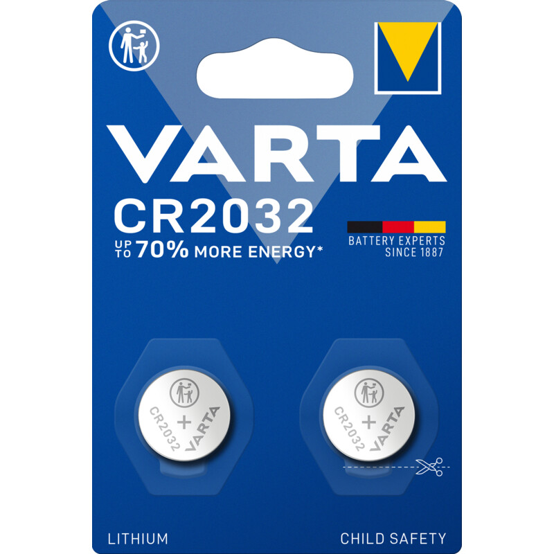 Een afbeelding van Varta Knoopcelbatterij lithium CR2032