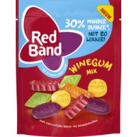 Een afbeelding van Red Band Winegummix 30% minder suiker