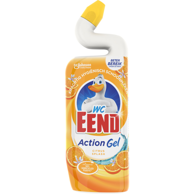 Een afbeelding van WC-Eend Action gel citrus splash
