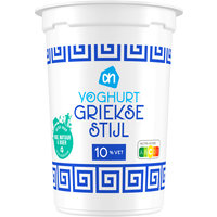 Een afbeelding van AH Yoghurt Griekse stijl 10% vet