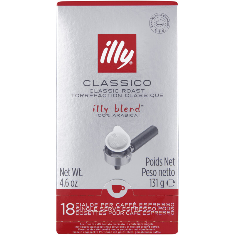 Een afbeelding van illy Classico 100% Arabica servings