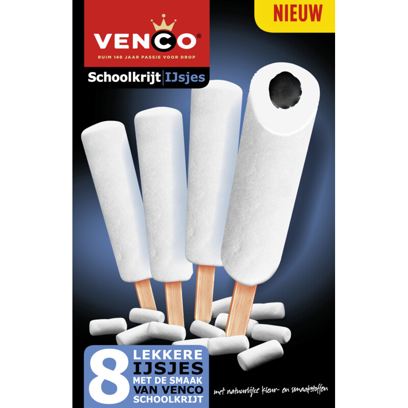Een afbeelding van Venco Schoolkrijt Ijsjes