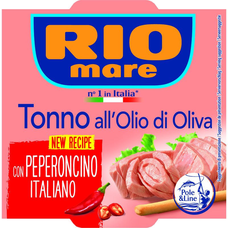Een afbeelding van Rio Mare Tonijn peperoncino