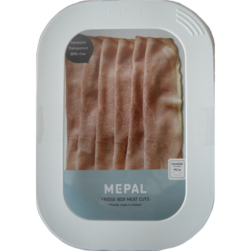 Een afbeelding van Mepal Vleeswarendoos modula 3-laags