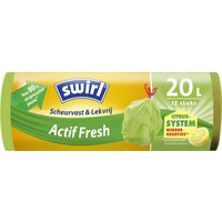 Een afbeelding van Swirl Vuilniszakken met actif fresh 20 liter