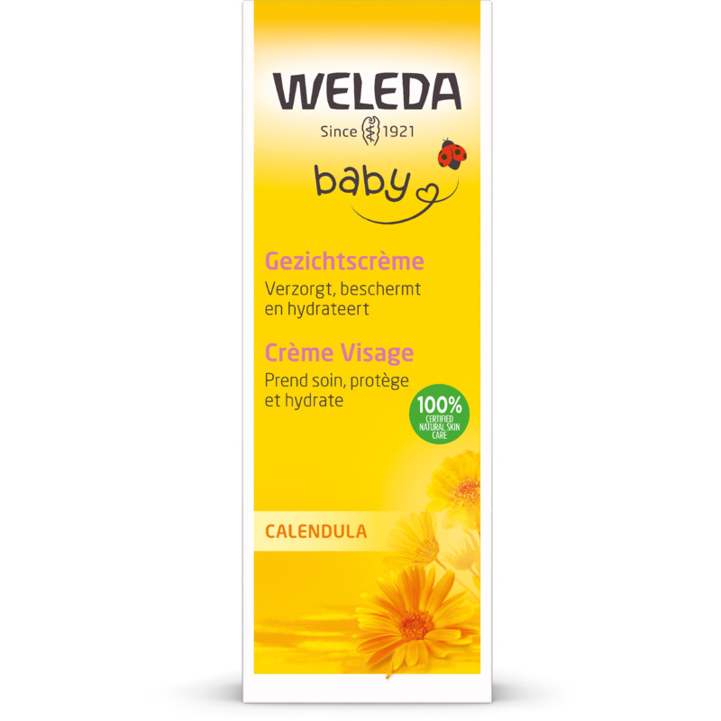 Een afbeelding van Weleda Baby calendula gezichtscrème