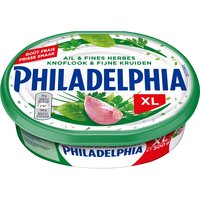 Een afbeelding van Philadelphia Knoflook & fijne kruiden XL