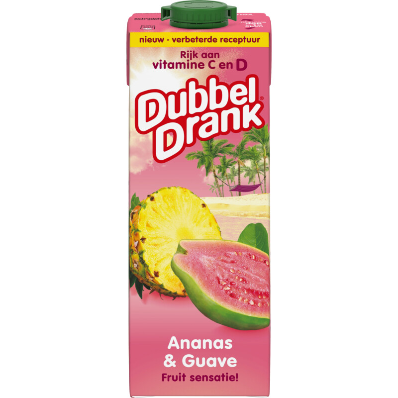 Een afbeelding van DubbelDrank Ananas & guave