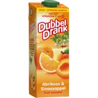 Een afbeelding van DubbelDrank Abrikoos & sinaasappel
