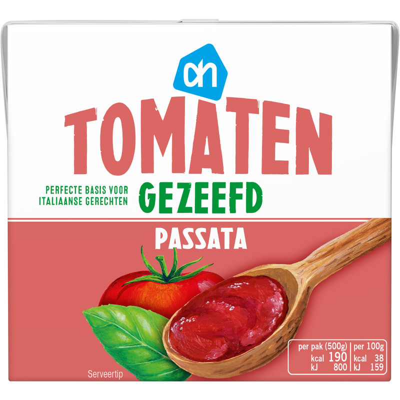 Een afbeelding van AH Tomaten gezeefd passata
