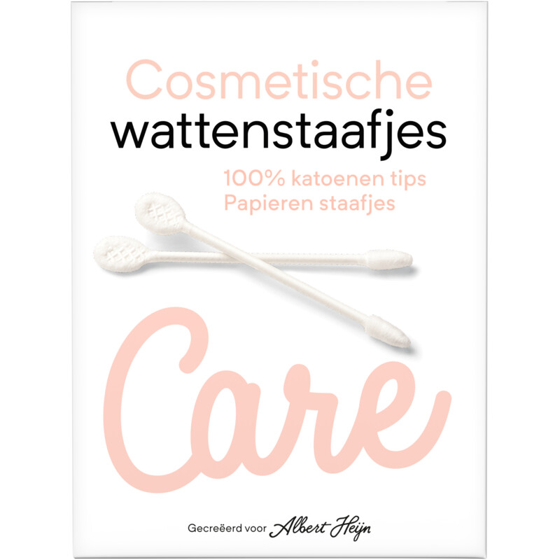 Een afbeelding van Care Cosmetische wattenstaafjes