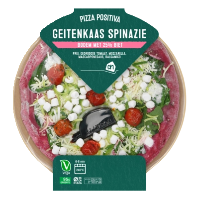 pdp-image-AH Bietenpizza  Geitenkaas & Spinazie