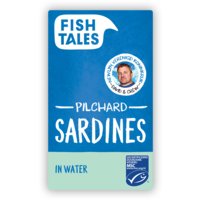 Een afbeelding van Fish Tales Sardines in water