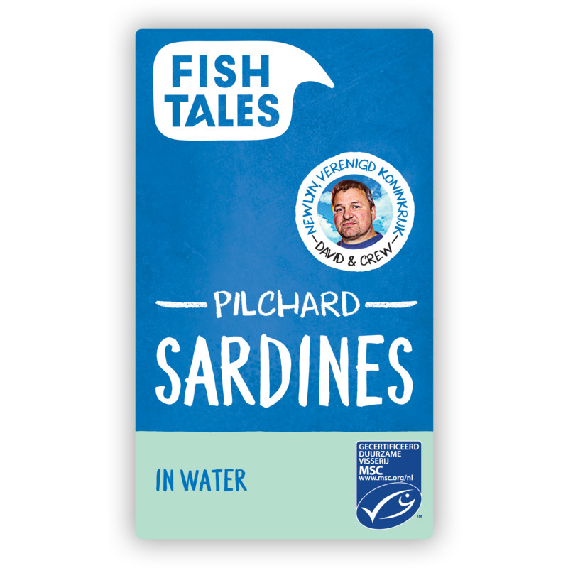Een afbeelding van Fish Tales Sardines in water msc